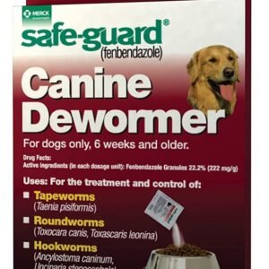 8in1 Safe Guard Dog Dewormer for Large Dogs & Puppies – 4g