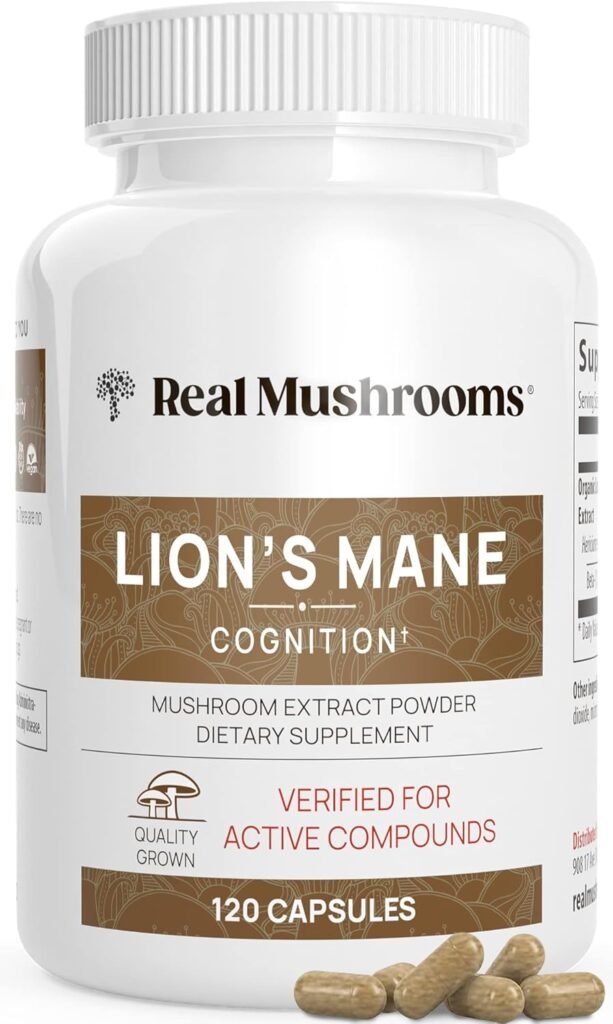 Mushrooms Lions Mane 120 Capsules