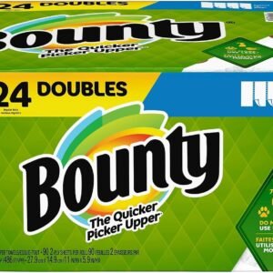 Bounty Paper Towels 98 Not all spills are the same, but these Select-A-Size paper towels let you choose just the right amount to handle any mess.
