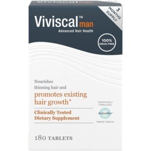Viviscal Men's Hair Growth, 180 Tablets