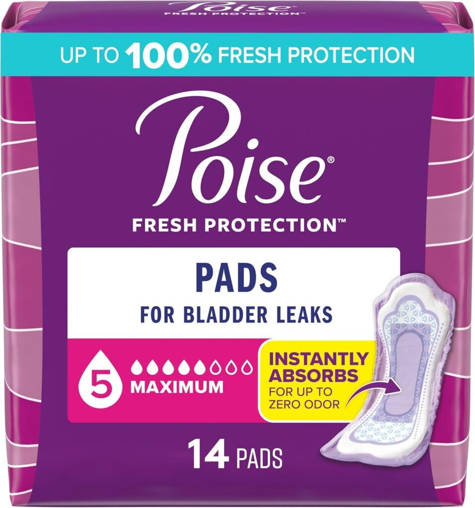 Poise Incontinence & Postpartum Pads