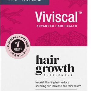 Viviscal Hair Growth 60 Tablets Supplements For Women For Thicker, Fuller Hair, Nourishes Thinning & Loss, With Proprietary Collagen Complex, 1 Month Supply