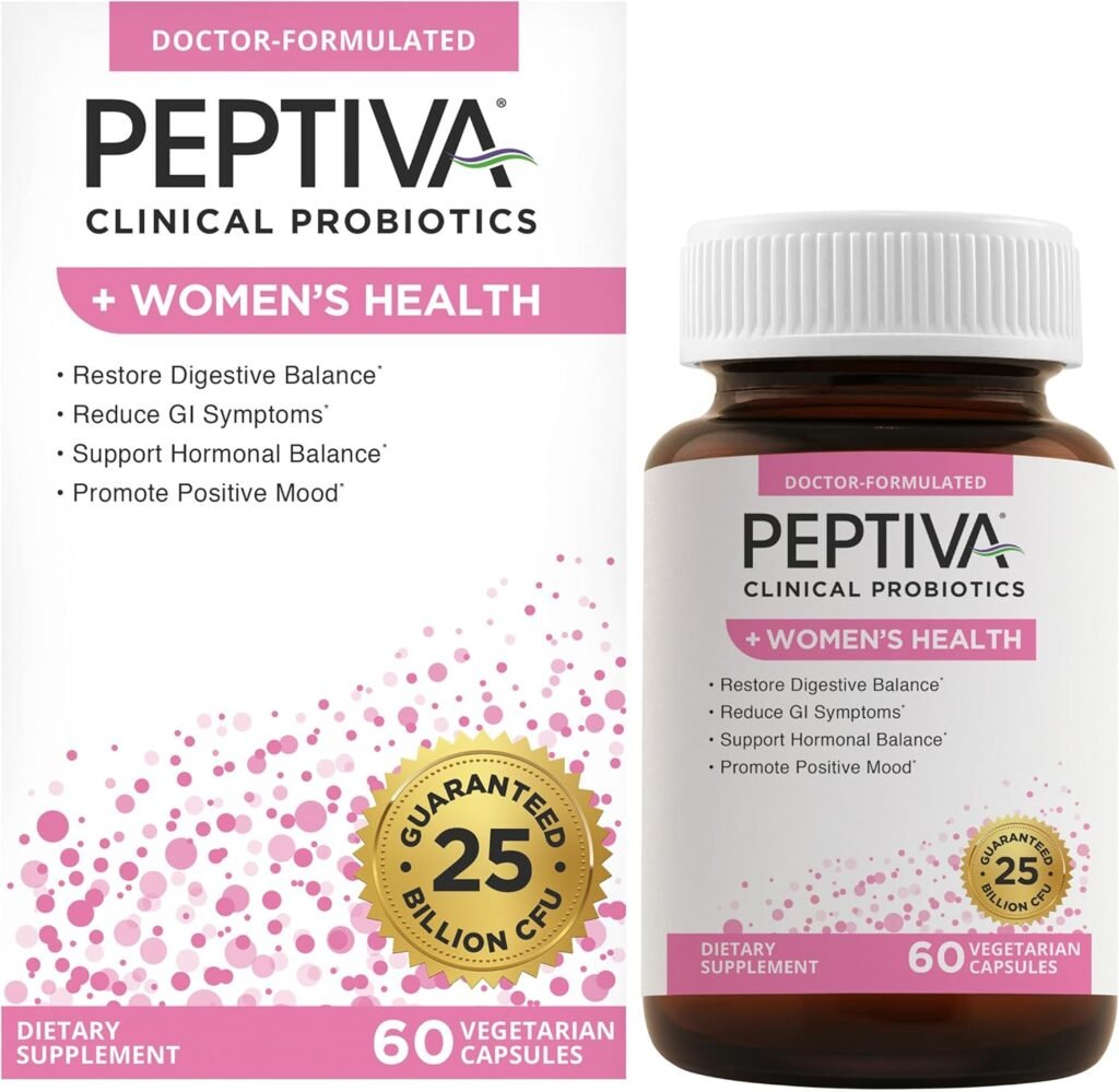 Peptiva Women's Probiotic 25 Billion CFU Multi-Strain