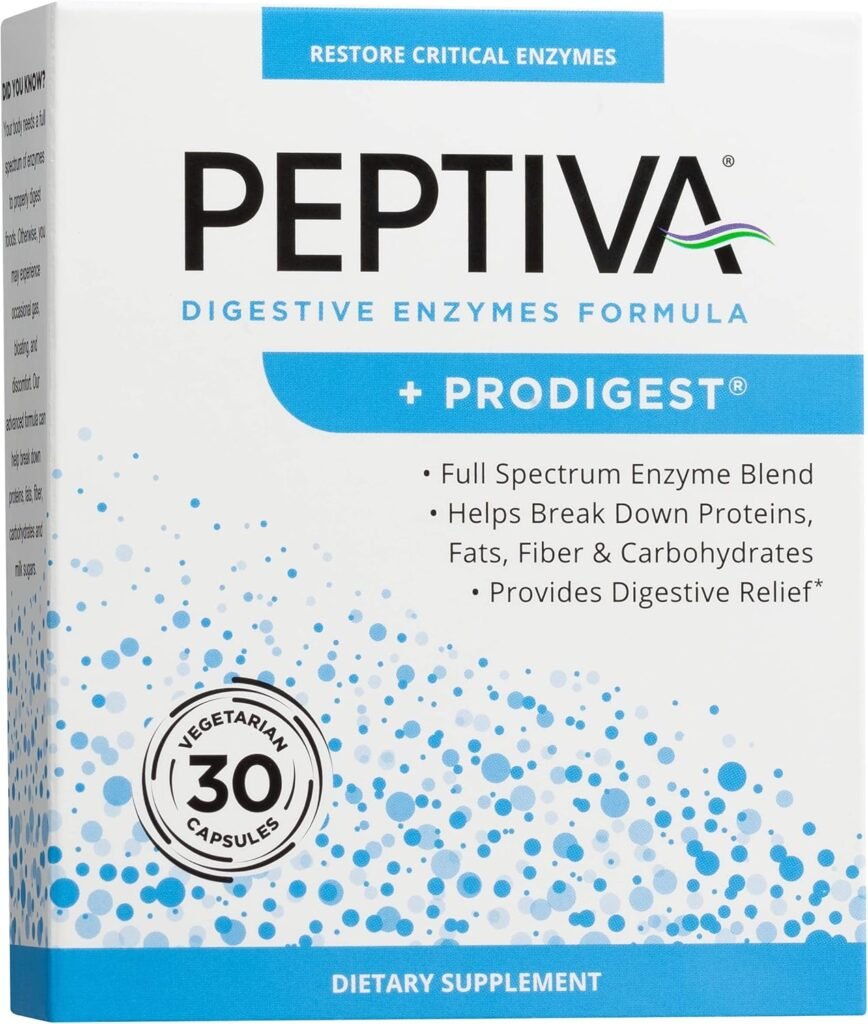 Peptiva Digestive Enzyme 30 Count