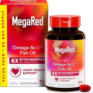 MegaRed Advanced 6X Absorption Softgels